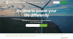 Desktop Screenshot of ovoenergy.com